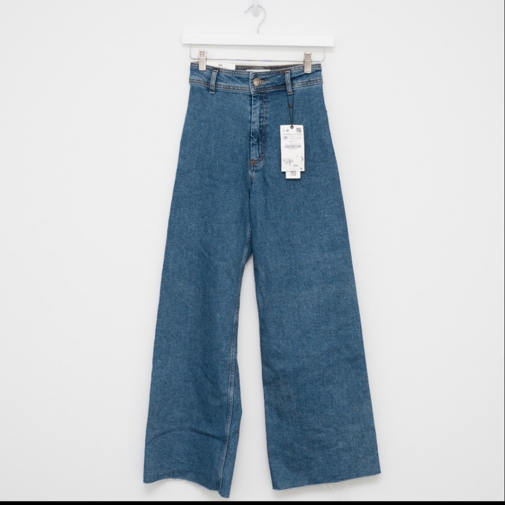 Zara. The Marine Straight Jean. NWT.